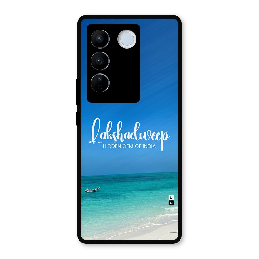 Lakshadweep Hidden Gem Metal Back Case for Vivo V27