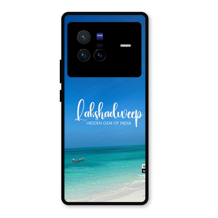 Lakshadweep Hidden Gem Metal Back Case for Vivo X80