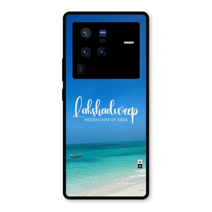 Lakshadweep Hidden Gem Metal Back Case for Vivo X80 Pro