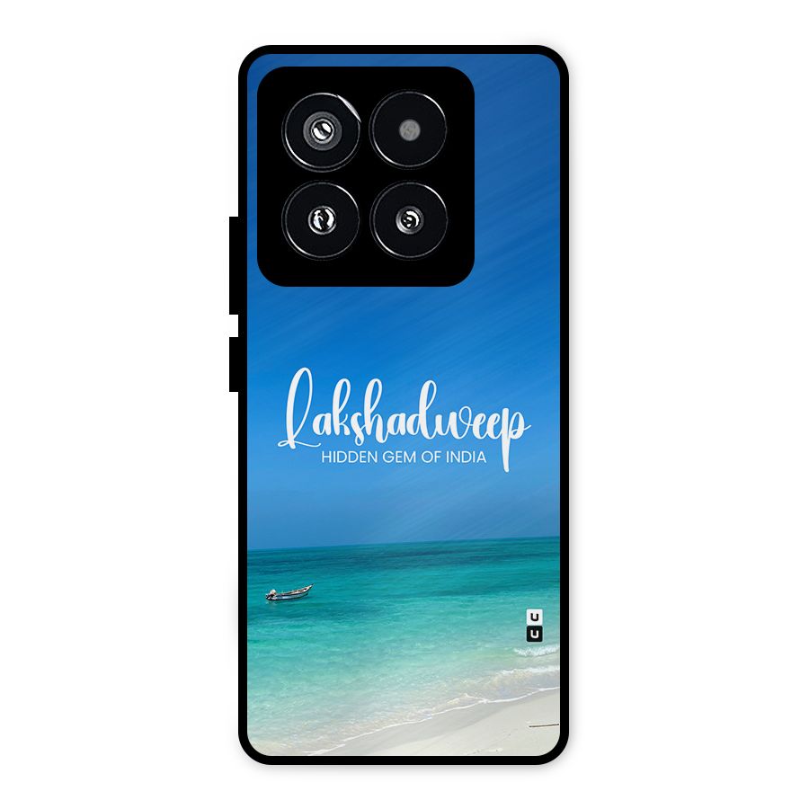 Lakshadweep Hidden Gem Metal Back Case for Xiaomi 14 Pro