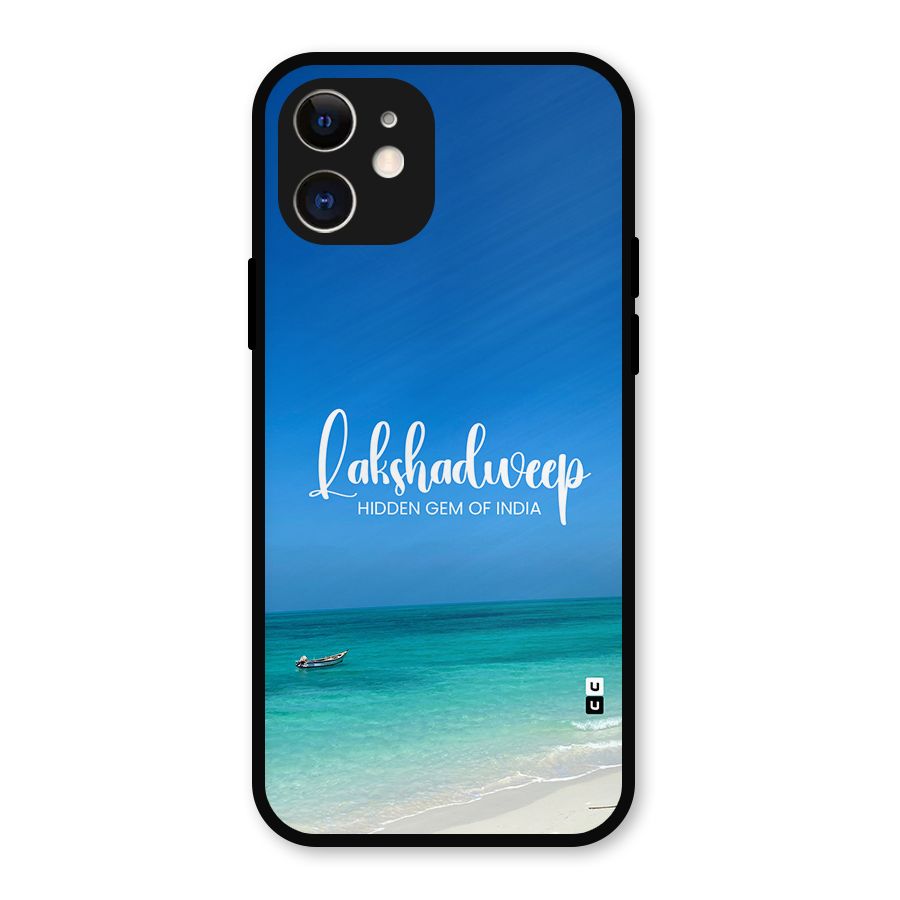 Lakshadweep Hidden Gem Metal Back Case for iPhone 12