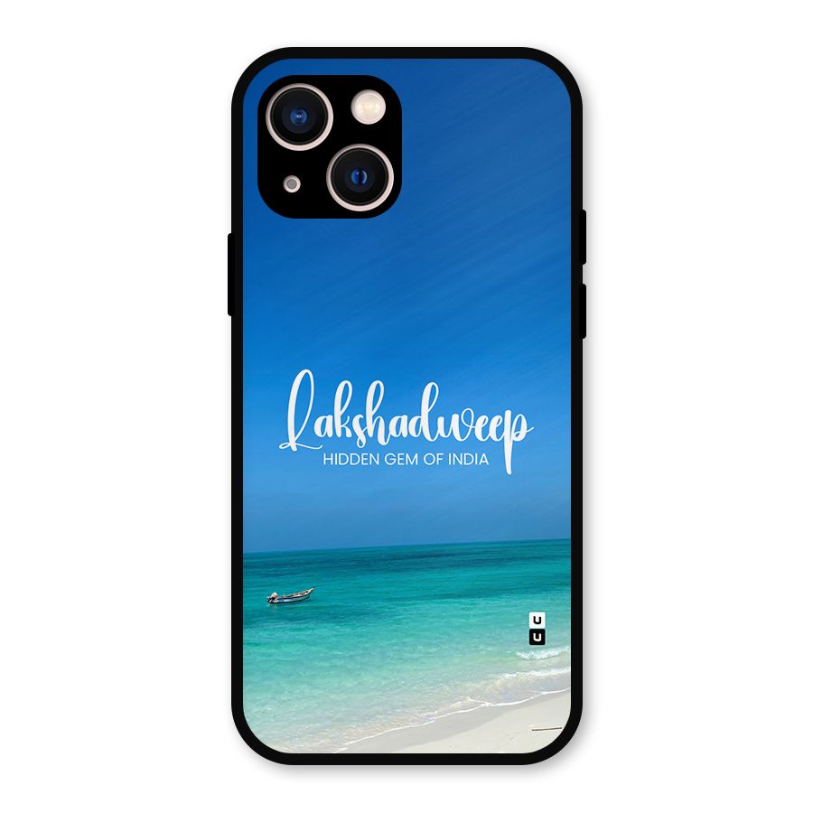 Lakshadweep Hidden Gem Metal Back Case for iPhone 13