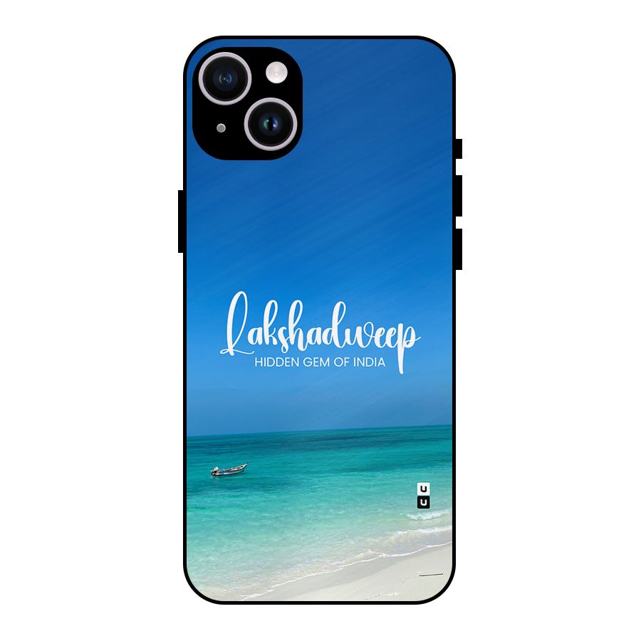 Lakshadweep Hidden Gem Metal Back Case for iPhone 14 Plus