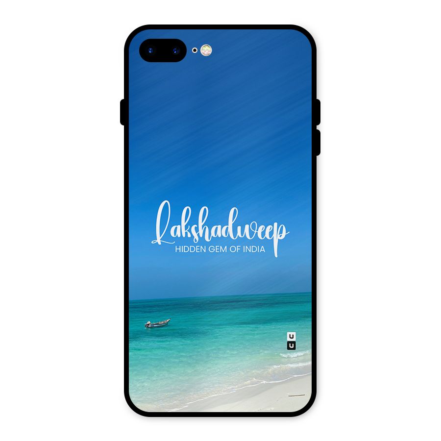 Lakshadweep Hidden Gem Metal Back Case for iPhone 7 Plus
