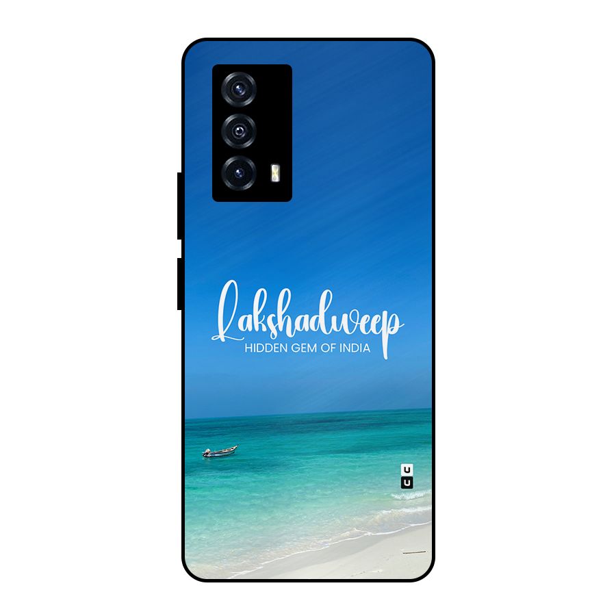 Lakshadweep Hidden Gem Metal Back Case for iQOO Z5