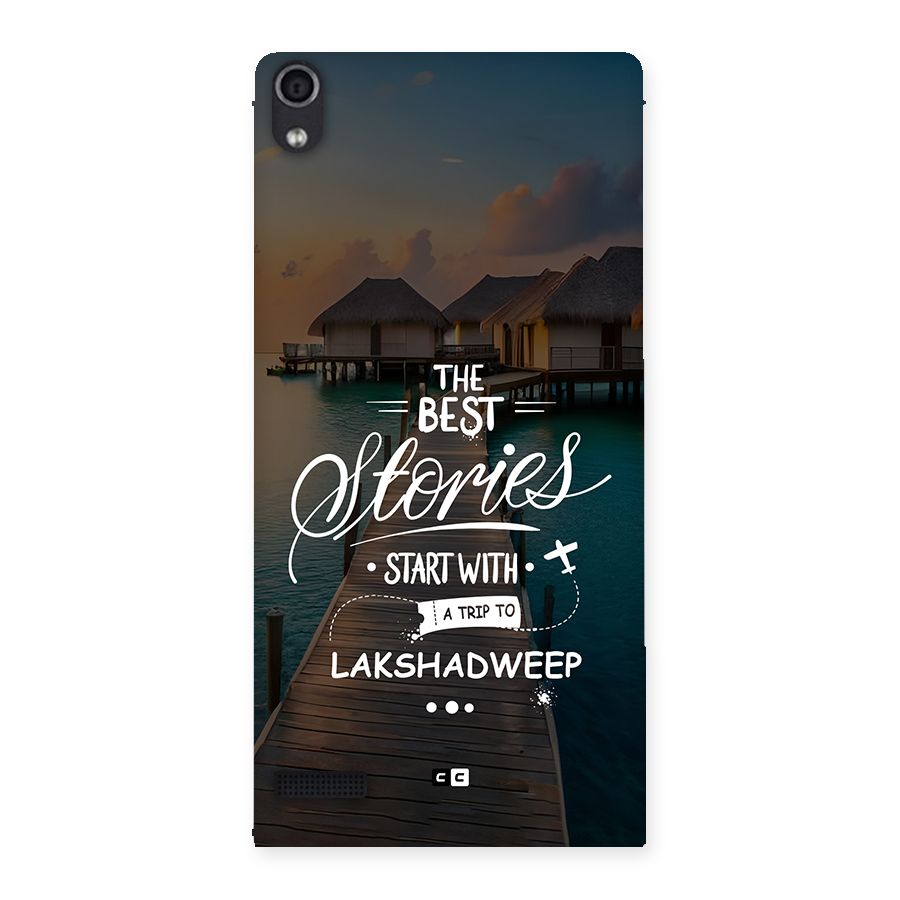 Lakshadweep Stories Back Case for Ascend P6