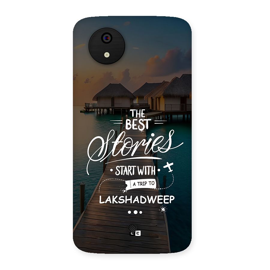 Lakshadweep Stories Back Case for Canvas A1  AQ4501