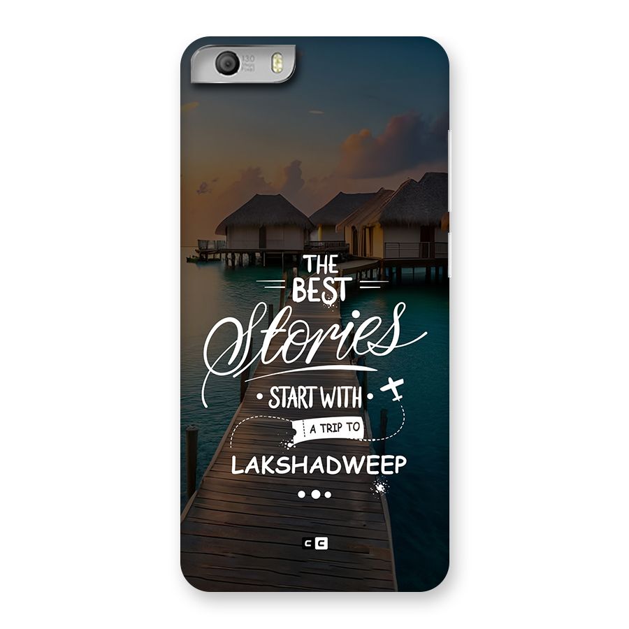 Lakshadweep Stories Back Case for Canvas Knight 2