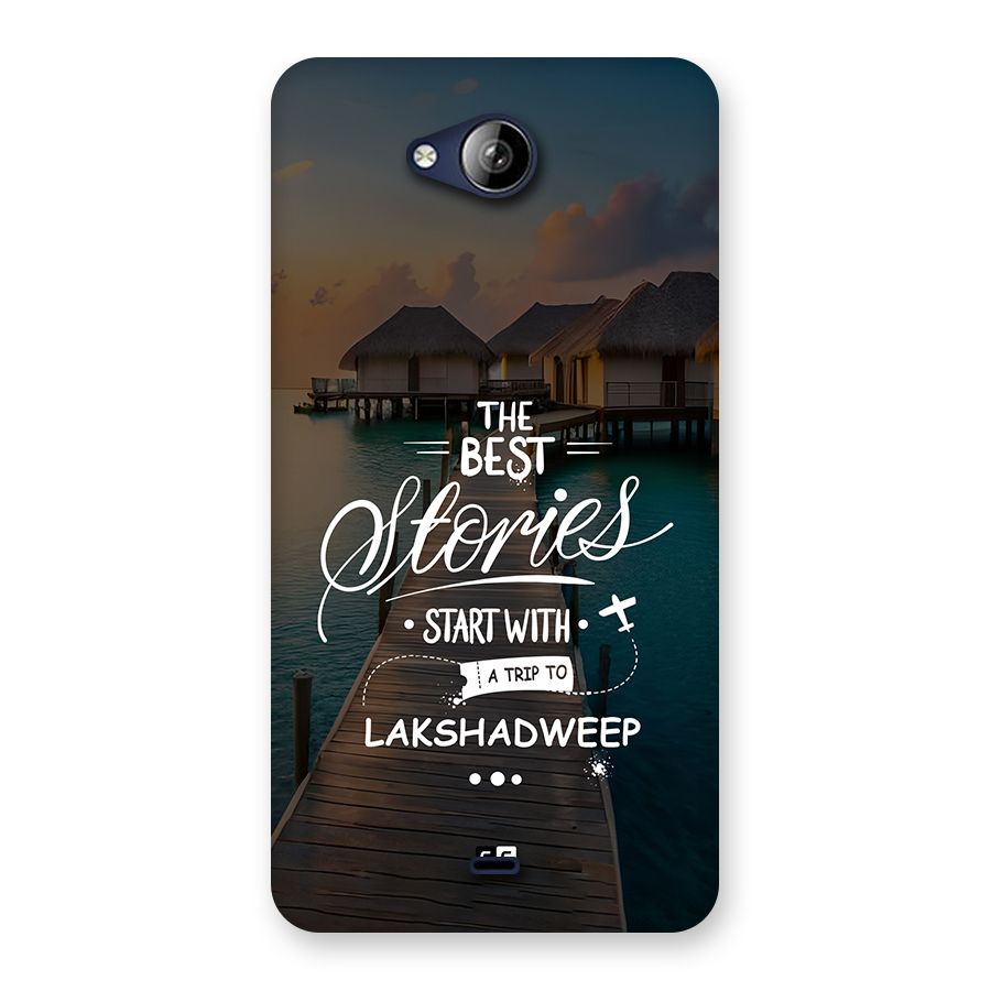 Lakshadweep Stories Back Case for Canvas Play Q355