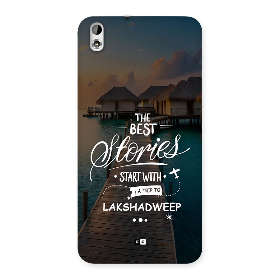 Lakshadweep Stories Back Case for Desire 816g