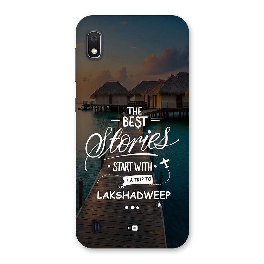 Lakshadweep Stories Back Case for Galaxy A10