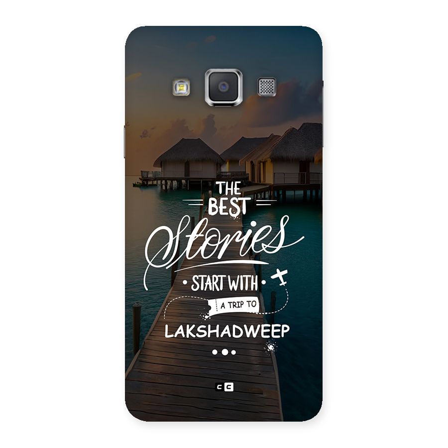 Lakshadweep Stories Back Case for Galaxy A3