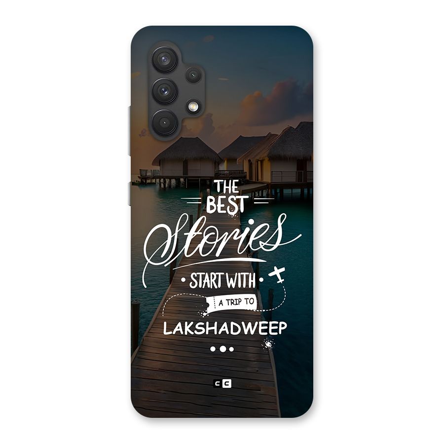 Lakshadweep Stories Back Case for Galaxy A32