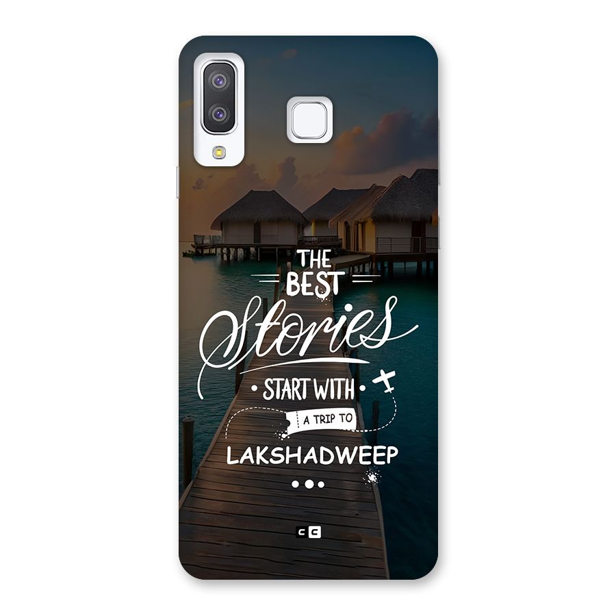 Lakshadweep Stories Back Case for Galaxy A8 Star