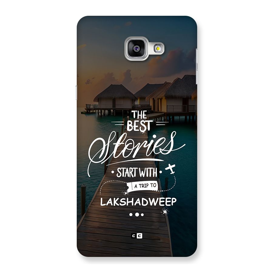Lakshadweep Stories Back Case for Galaxy A9