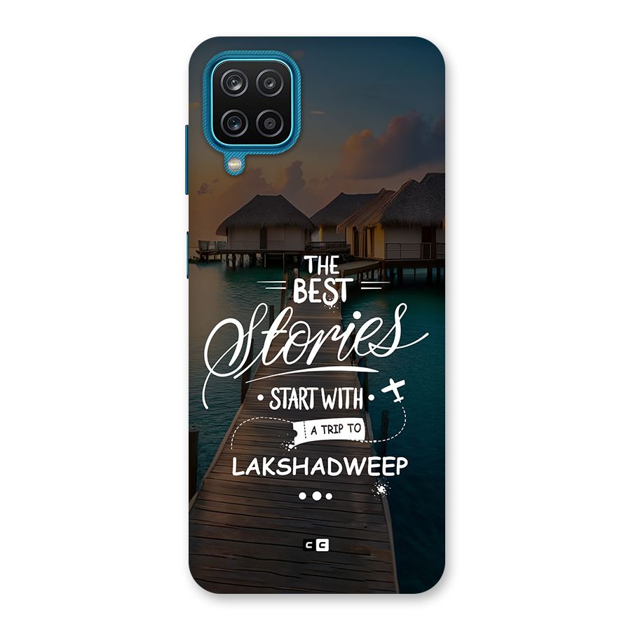Lakshadweep Stories Back Case for Galaxy F12