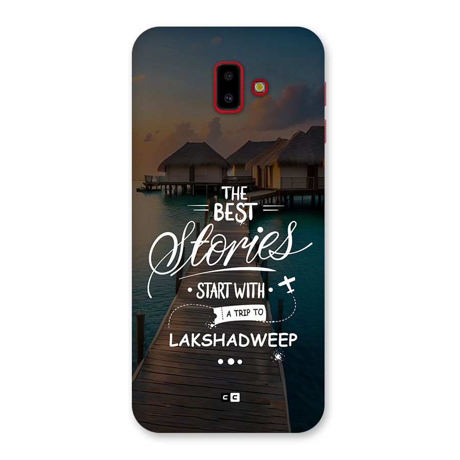 Lakshadweep Stories Back Case for Galaxy J6 Plus