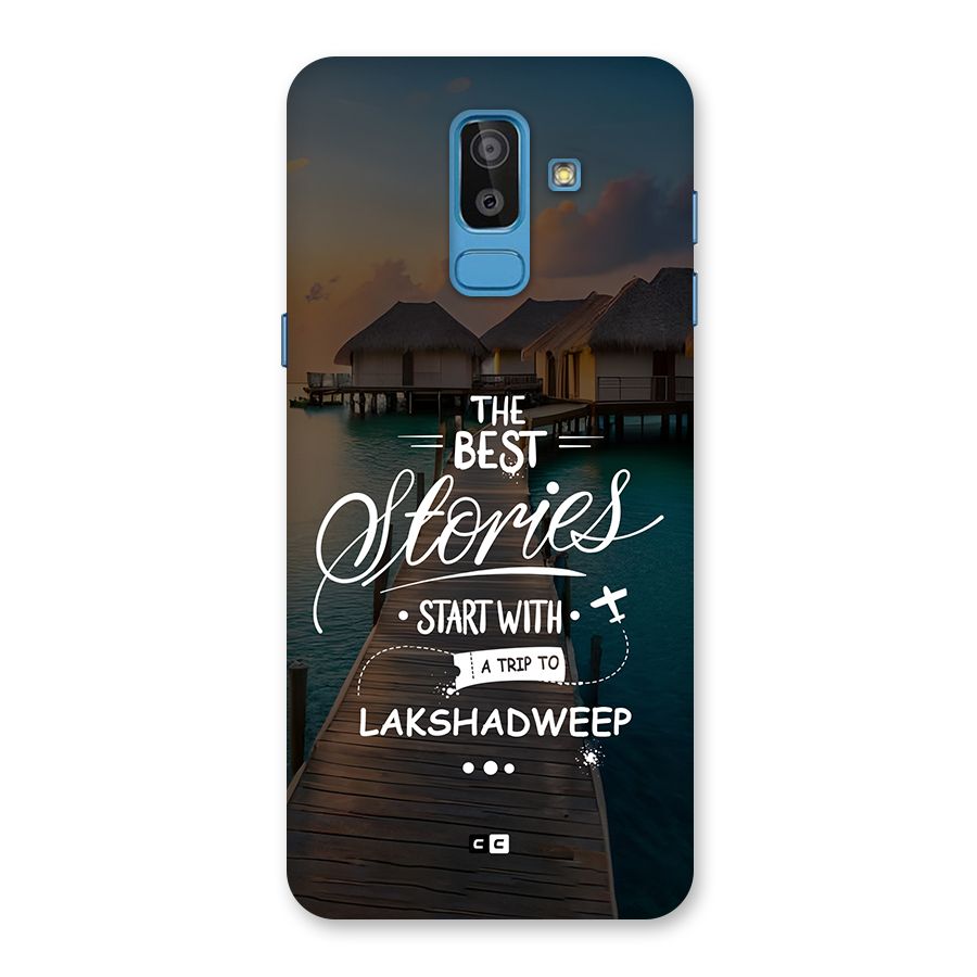 Lakshadweep Stories Back Case for Galaxy J8