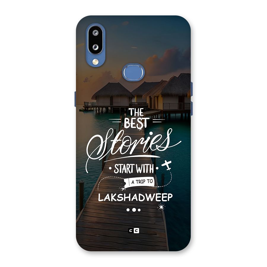 Lakshadweep Stories Back Case for Galaxy M01s