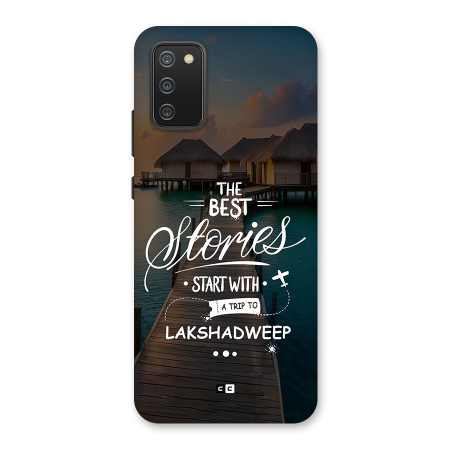Lakshadweep Stories Back Case for Galaxy M02s
