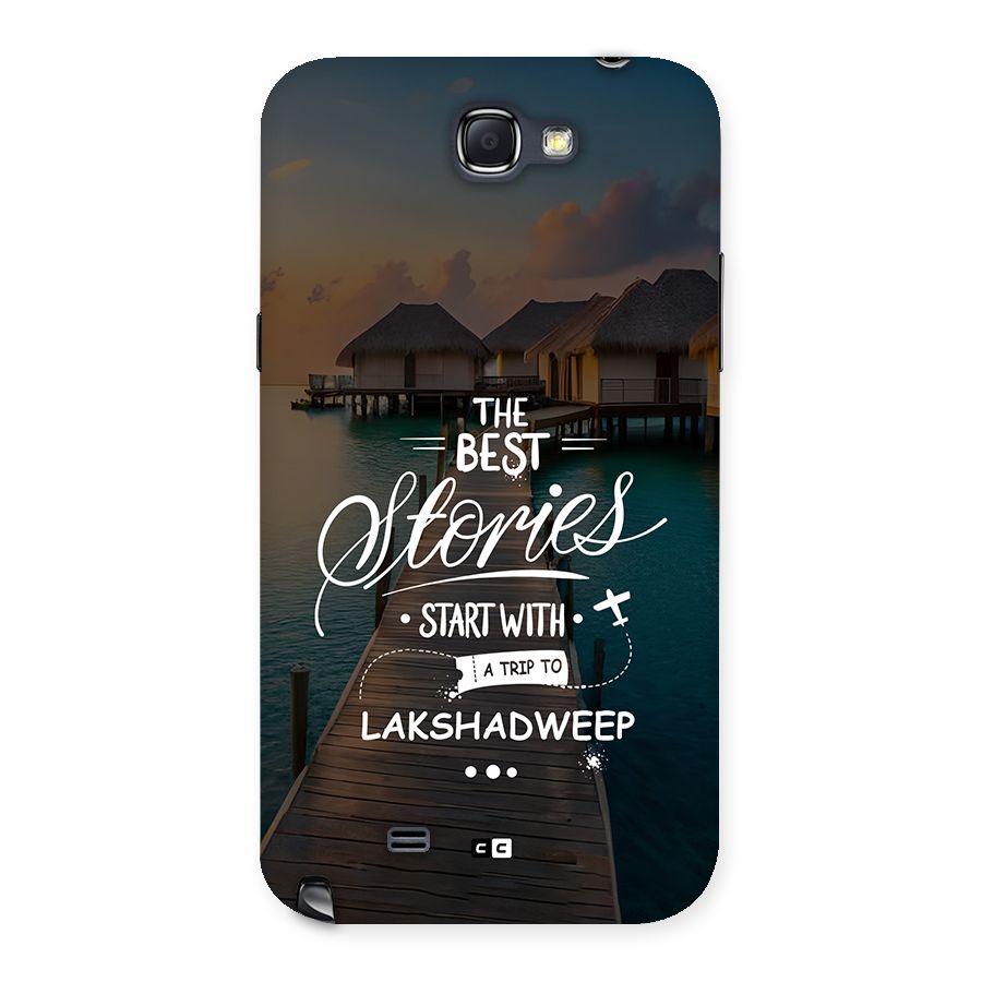 Lakshadweep Stories Back Case for Galaxy Note 2