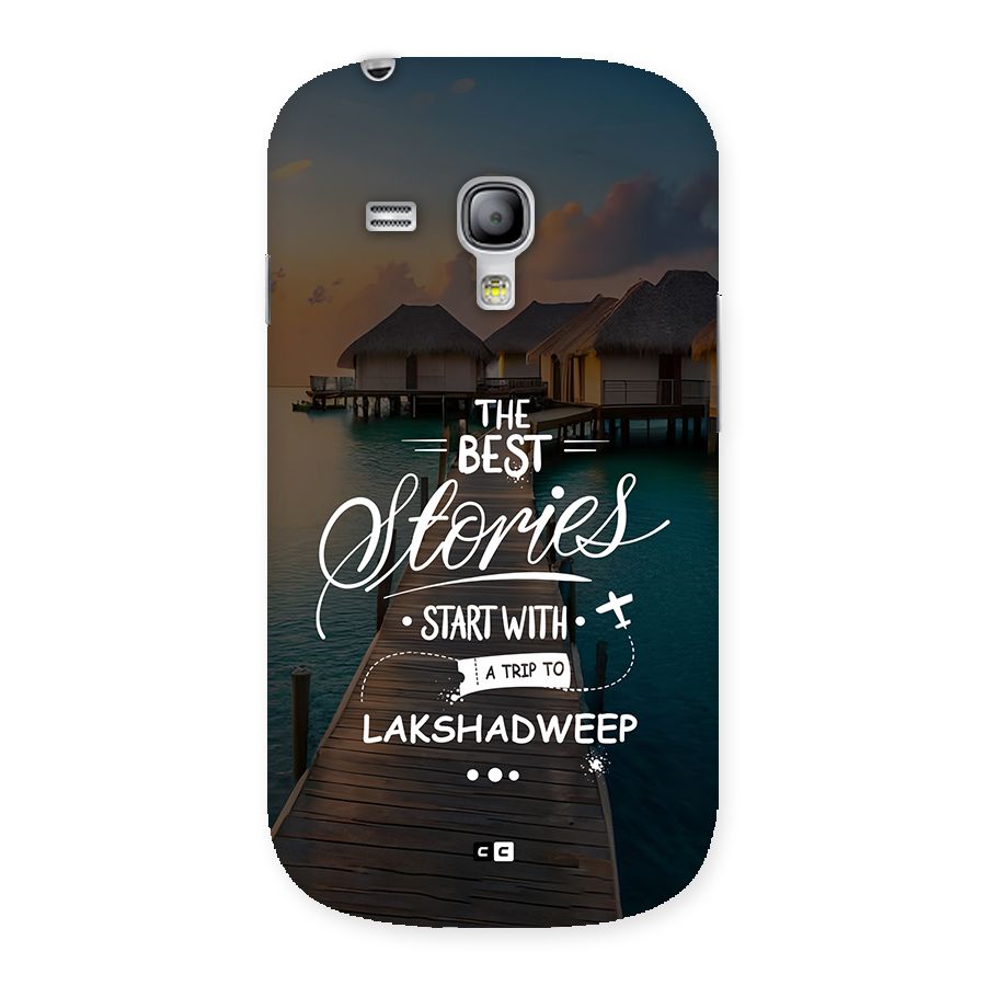 Lakshadweep Stories Back Case for Galaxy S3 Mini