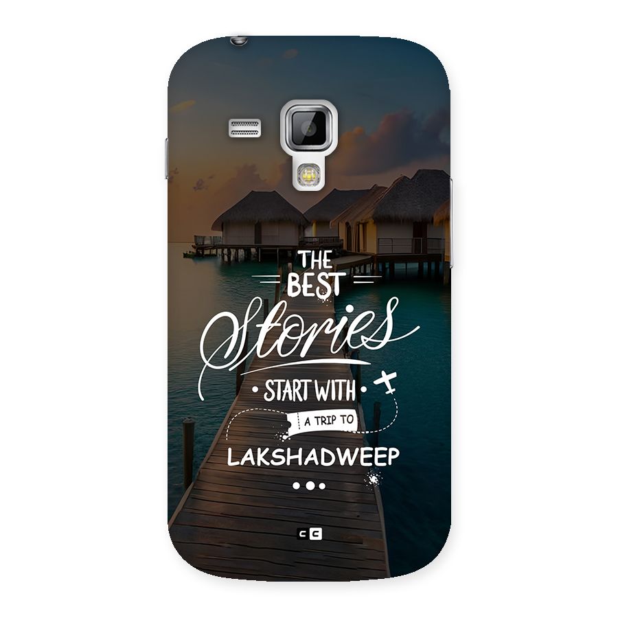 Lakshadweep Stories Back Case for Galaxy S Duos