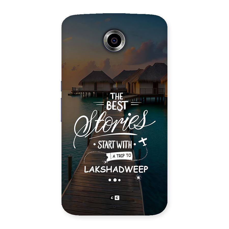 Lakshadweep Stories Back Case for Google Nexus 6