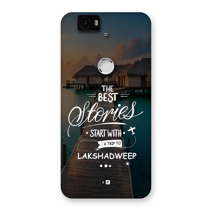 Lakshadweep Stories Back Case for Google Nexus 6P