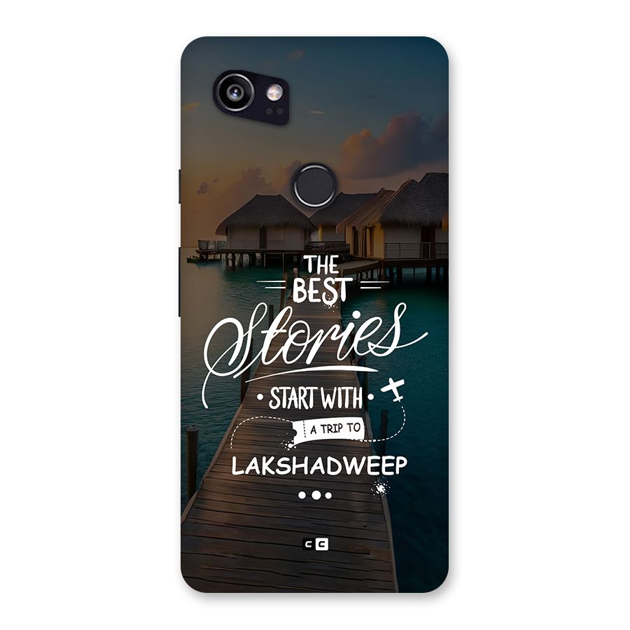 Lakshadweep Stories Back Case for Google Pixel 2 XL