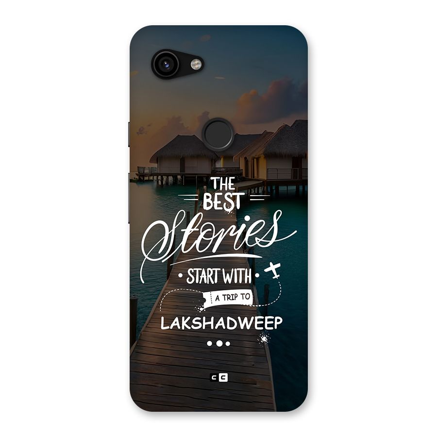 Lakshadweep Stories Back Case for Google Pixel 3a