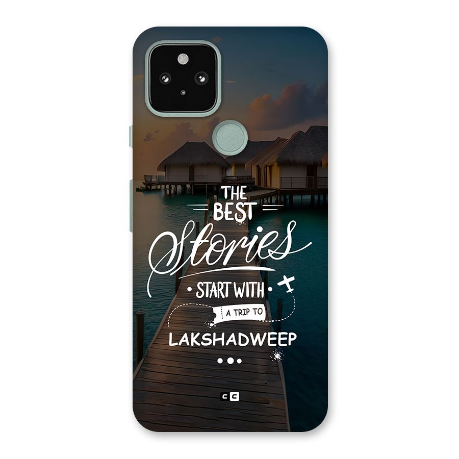 Lakshadweep Stories Back Case for Google Pixel 5