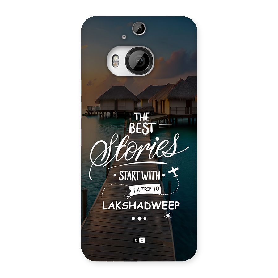 Lakshadweep Stories Back Case for HTC One M9 Plus