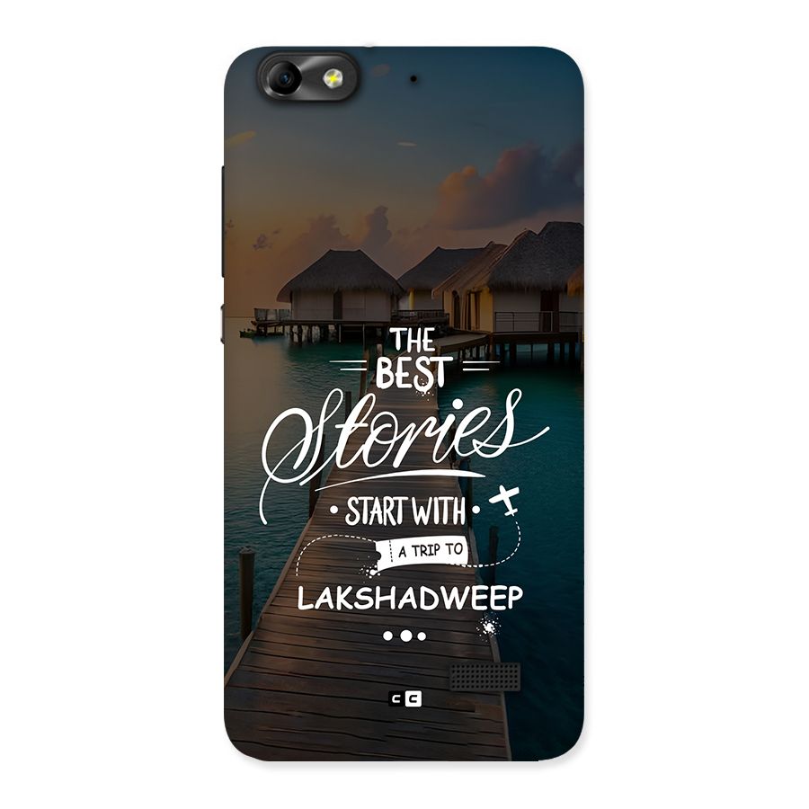 Lakshadweep Stories Back Case for Honor 4C