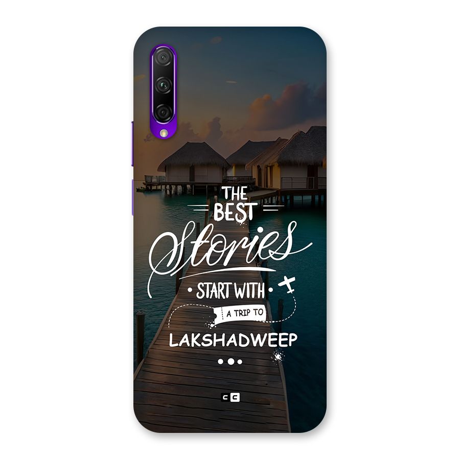 Lakshadweep Stories Back Case for Honor 9X Pro