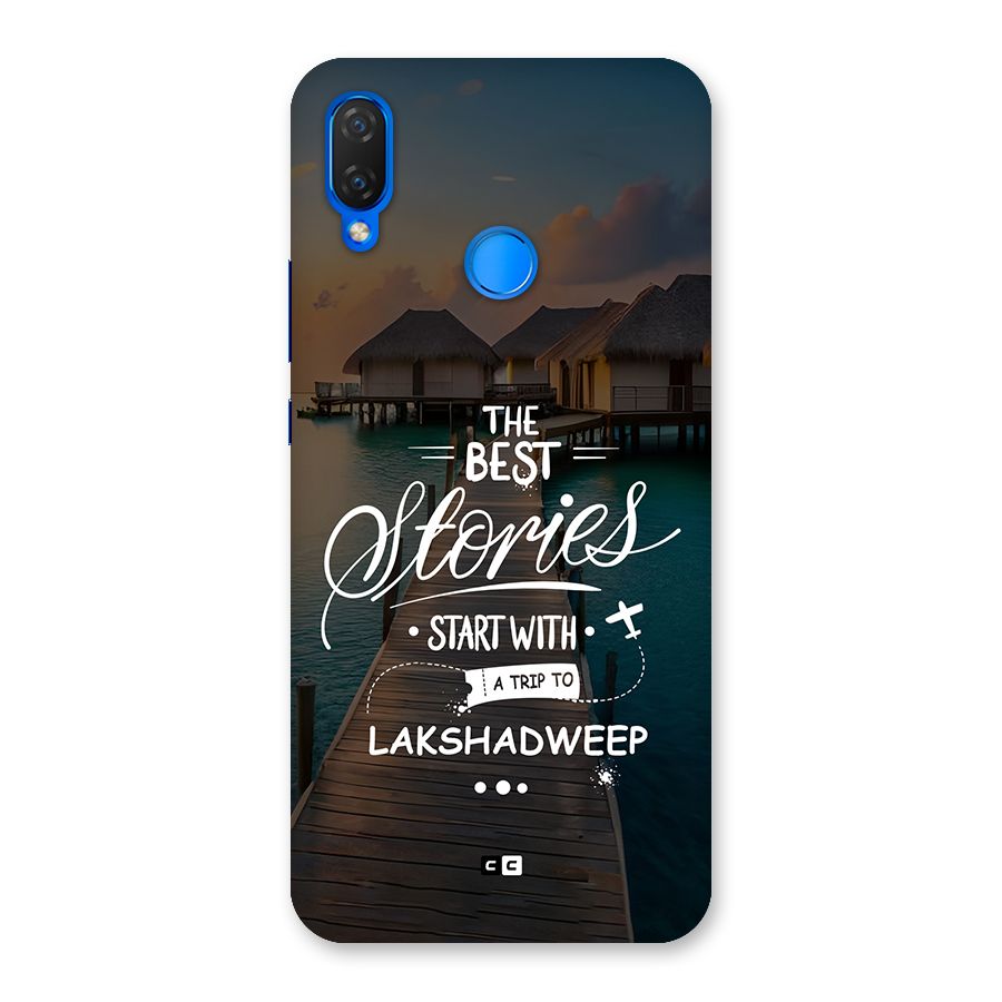 Lakshadweep Stories Back Case for Huawei P Smart Plus