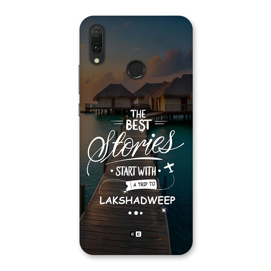 Lakshadweep Stories Back Case for Huawei Y9 (2019)