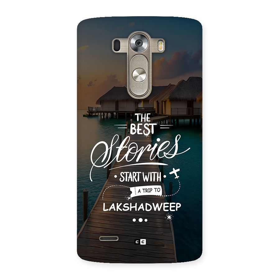 Lakshadweep Stories Back Case for LG G3