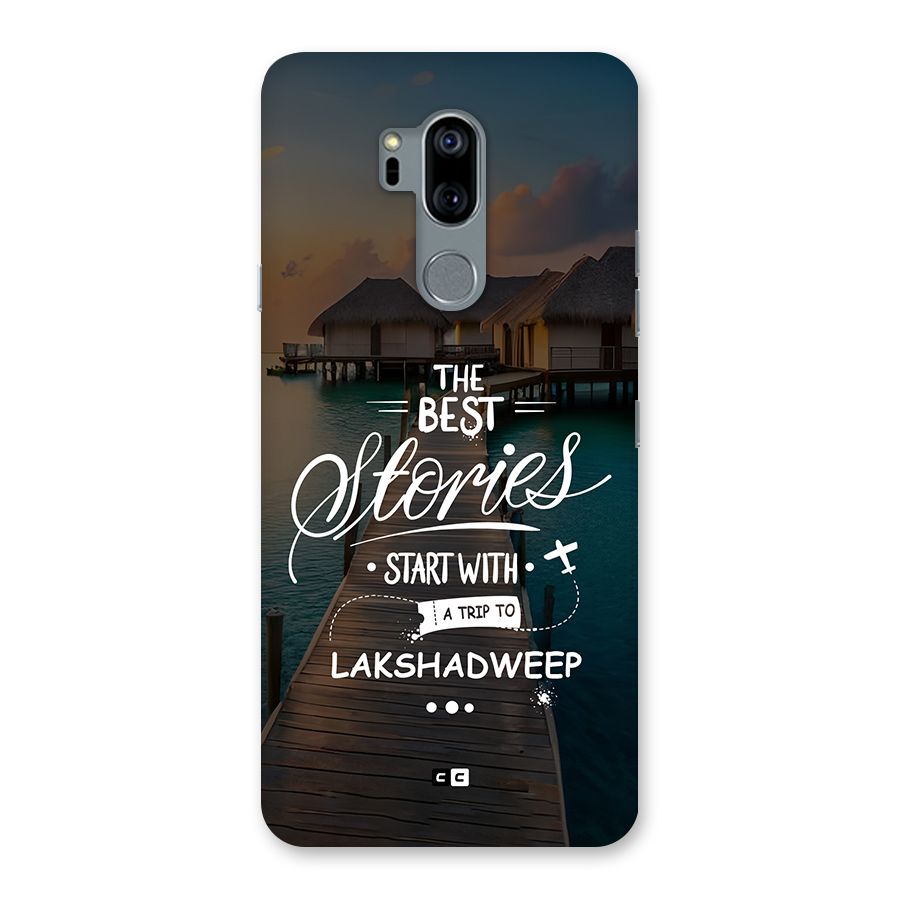 Lakshadweep Stories Back Case for LG G7