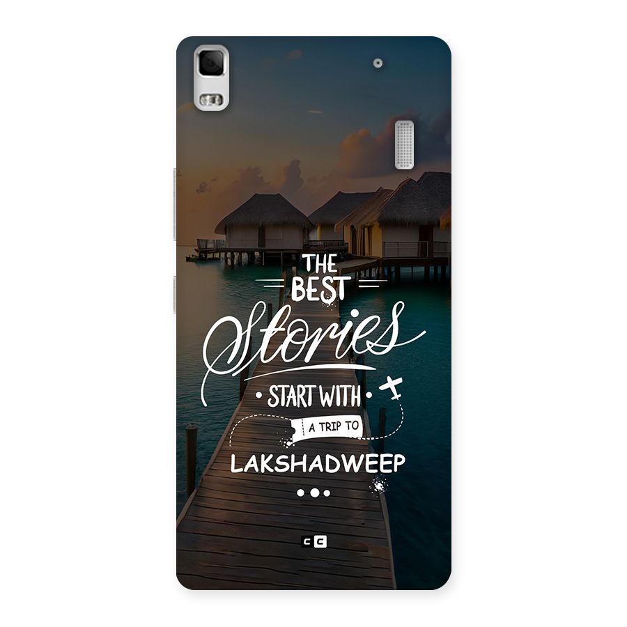Lakshadweep Stories Back Case for Lenovo K3 Note