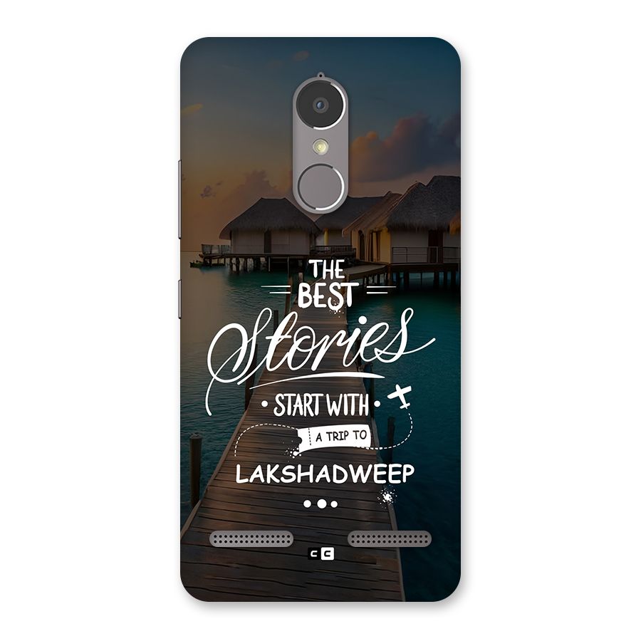 Lakshadweep Stories Back Case for Lenovo K6