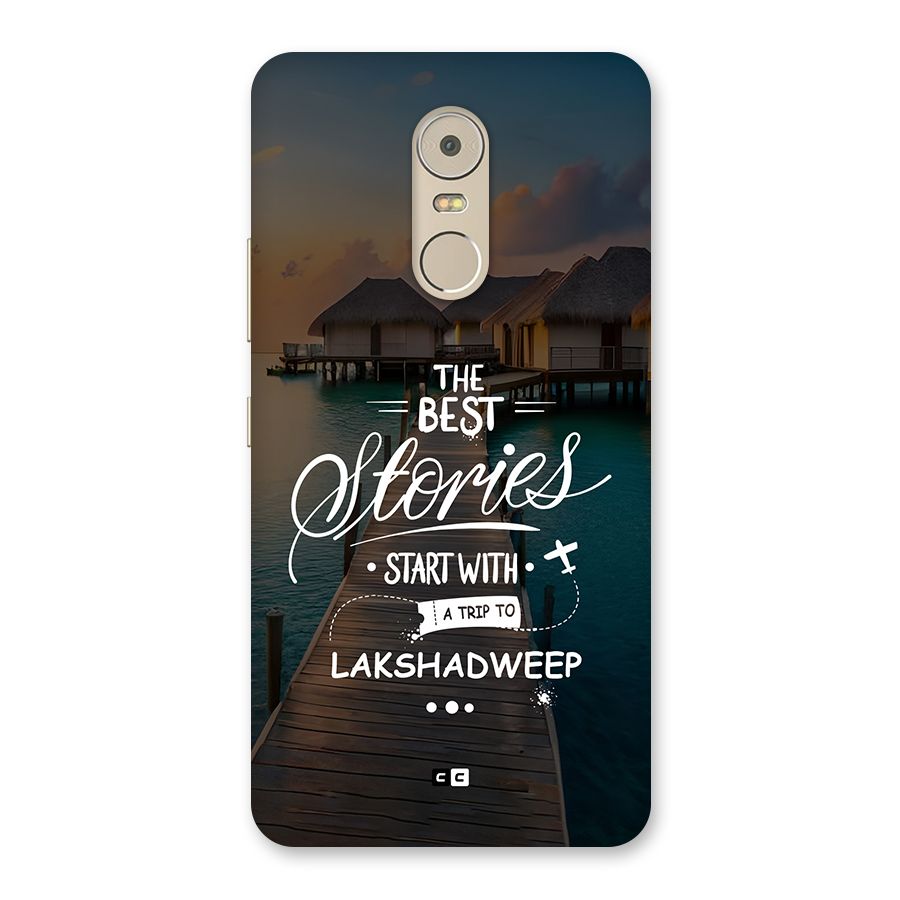 Lakshadweep Stories Back Case for Lenovo K6 Note