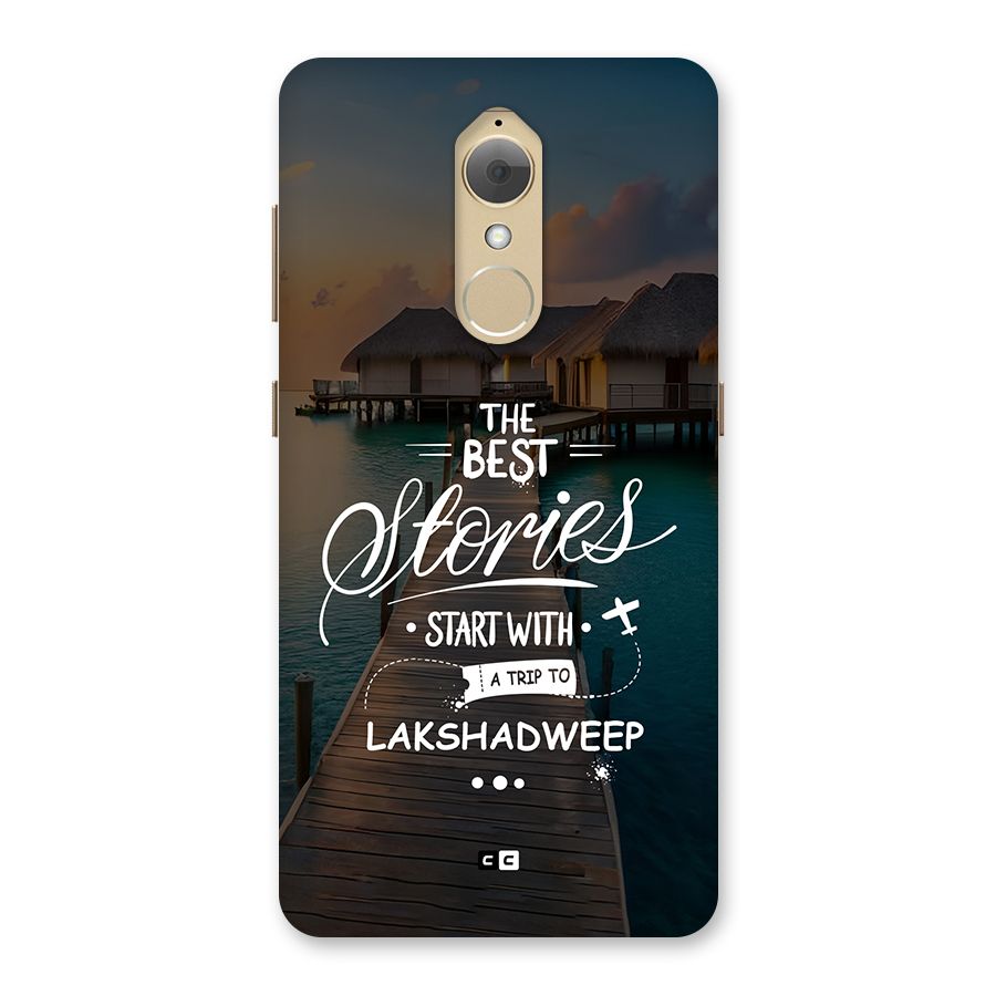 Lakshadweep Stories Back Case for Lenovo K8