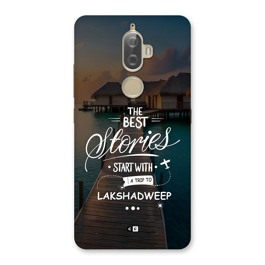 Lakshadweep Stories Back Case for Lenovo K8 Plus