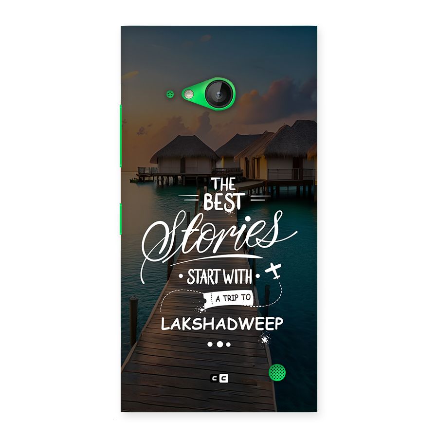 Lakshadweep Stories Back Case for Lumia 730