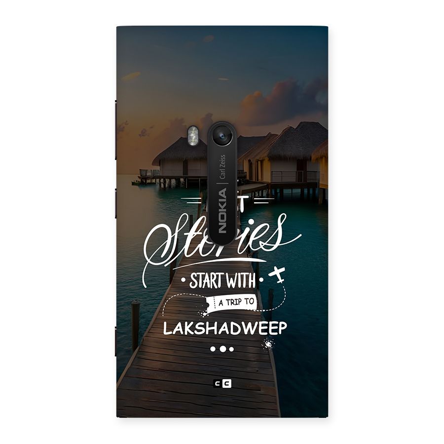 Lakshadweep Stories Back Case for Lumia 920