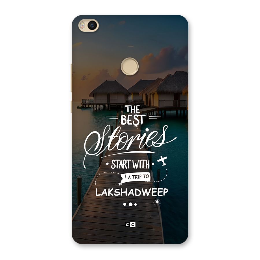 Lakshadweep Stories Back Case for Mi Max 2