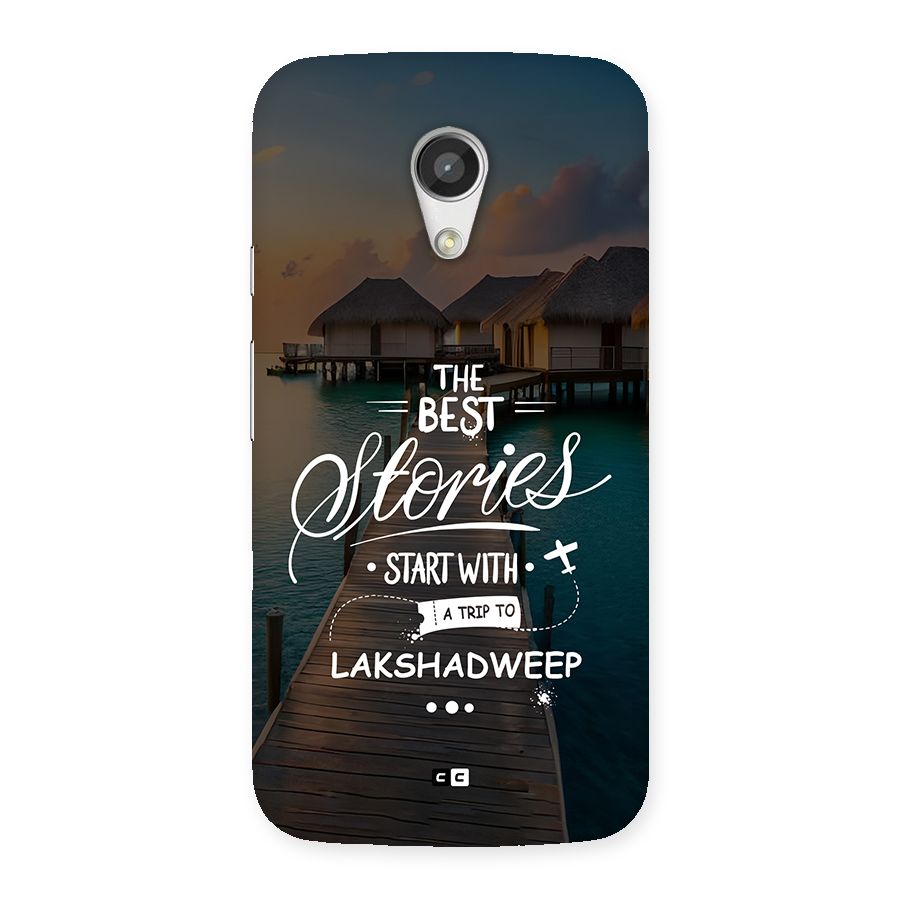 Lakshadweep Stories Back Case for Moto G 2nd Gen