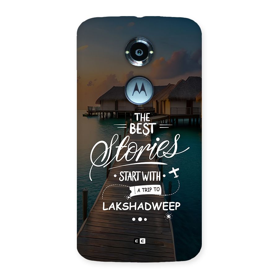 Lakshadweep Stories Back Case for Moto X2