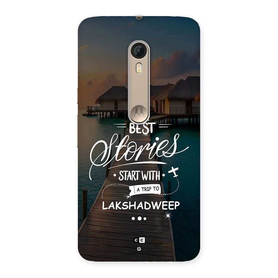 Lakshadweep Stories Back Case for Moto X Style